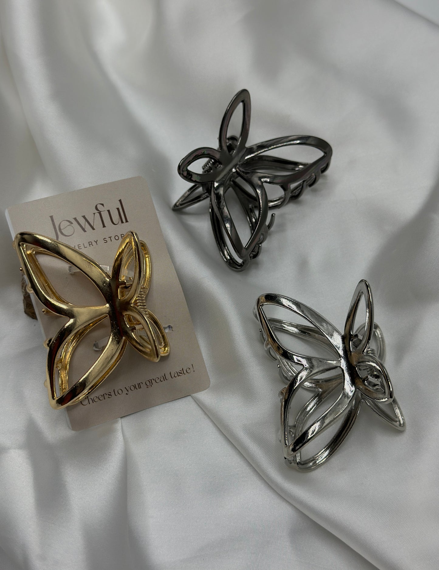 Butterfly Hair Clips