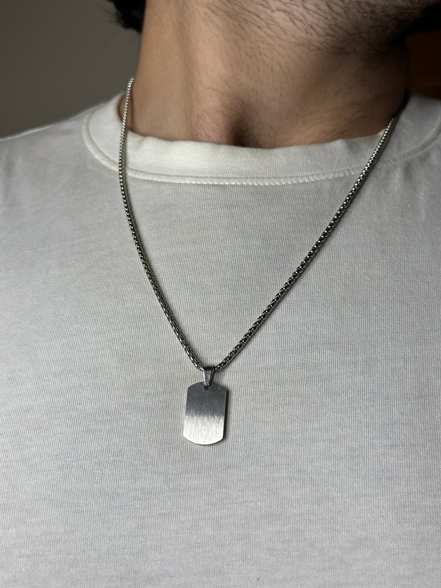 Men's Silver Beauty Pendant