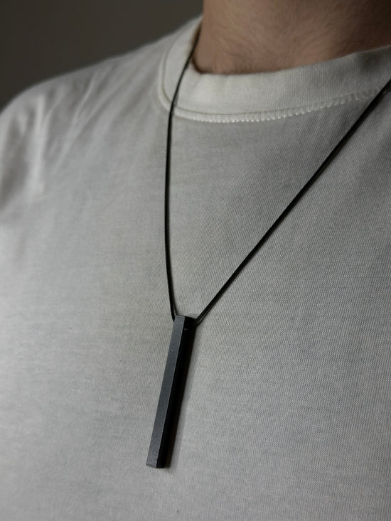 Men's Rectangle Bar Pendant